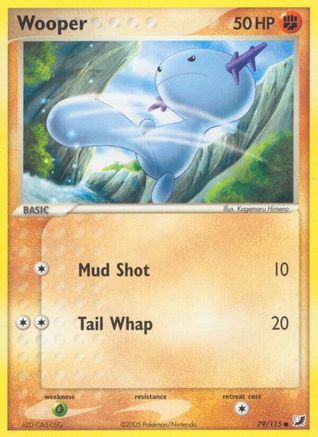 Wooper - 079/115 - Unseen Forces Reverse Holofoil