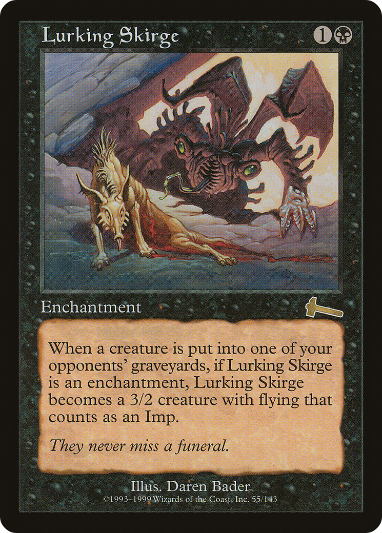 Lurking Skirge (ULG-055) - Urza's Legacy