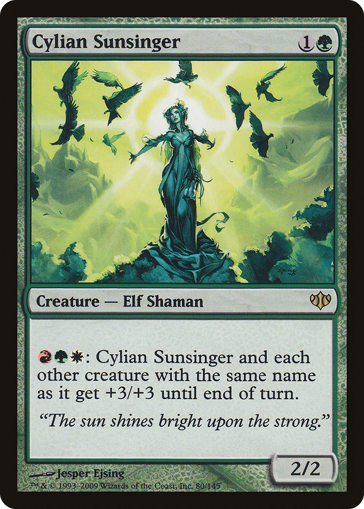 Cylian Sunsinger (CON-080) - Conflux