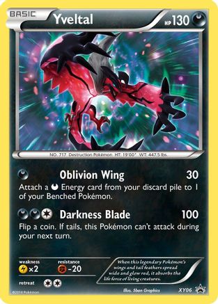 Yveltal XY06/211 - XY Black Star Promos Holofoil