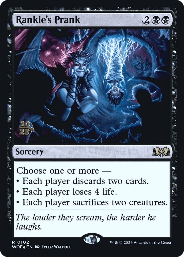 Rankle's Prank (PRE-102) - Wilds of Eldraine Promos (Prerelease) Foil