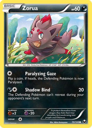 Zorua 70/108 - Dark Explorers