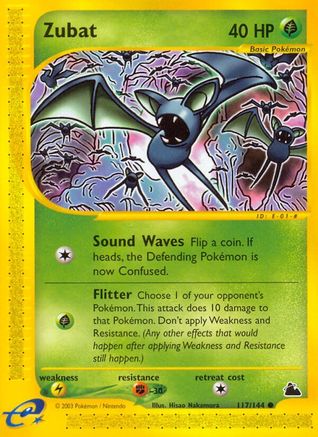 Zubat 117/144 - Skyridge