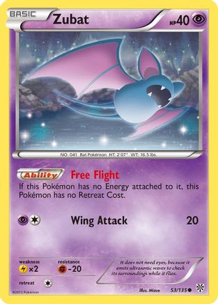 Zubat 53/135 - Plasma Storm