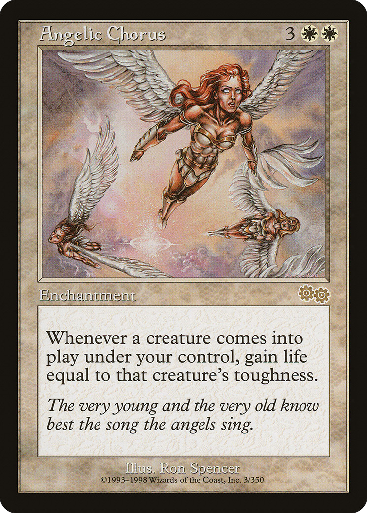 Angelic Chorus (USG-003) - Urza's Saga