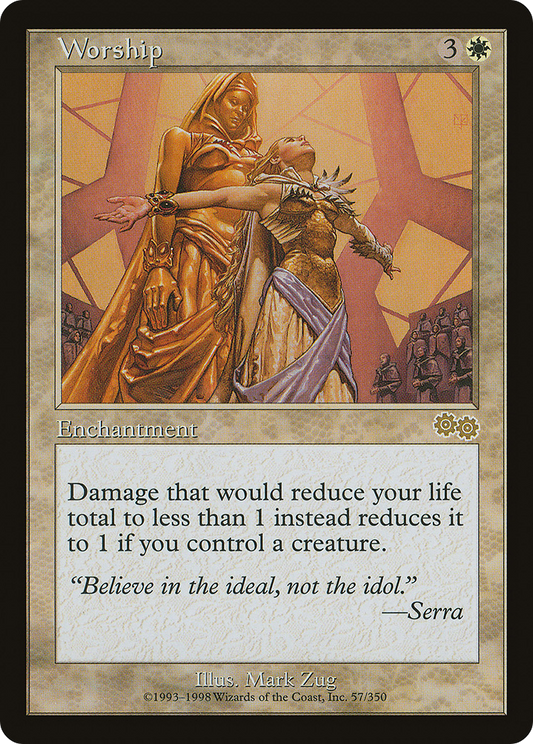 Worship (USG-057) - Urza's Saga