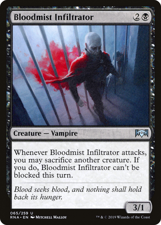 Bloodmist Infiltrator (RNA-065) - Ravnica Allegiance