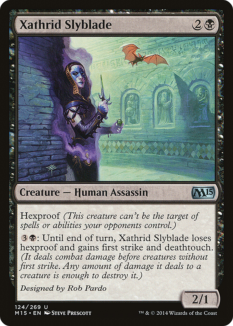 Xathrid Slyblade (M15-124) - Magic 2015 Foil