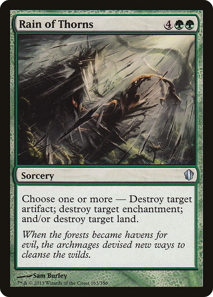 Rain of Thorns (C13-163) - Commander 2013