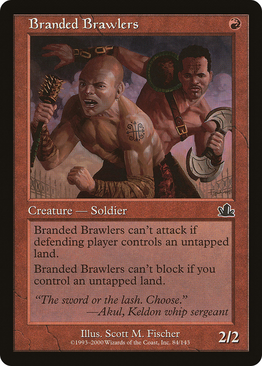 Branded Brawlers (PCY-084) - Prophecy Foil