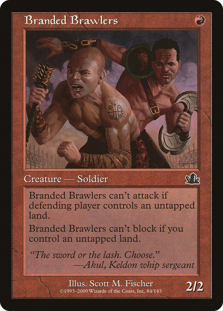 Branded Brawlers (PCY-084) - Prophecy Foil