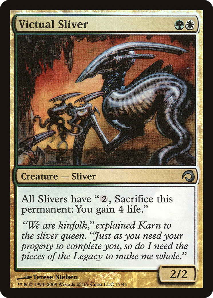 Victual Sliver (H09-015) - Premium Deck Series: Slivers Foil