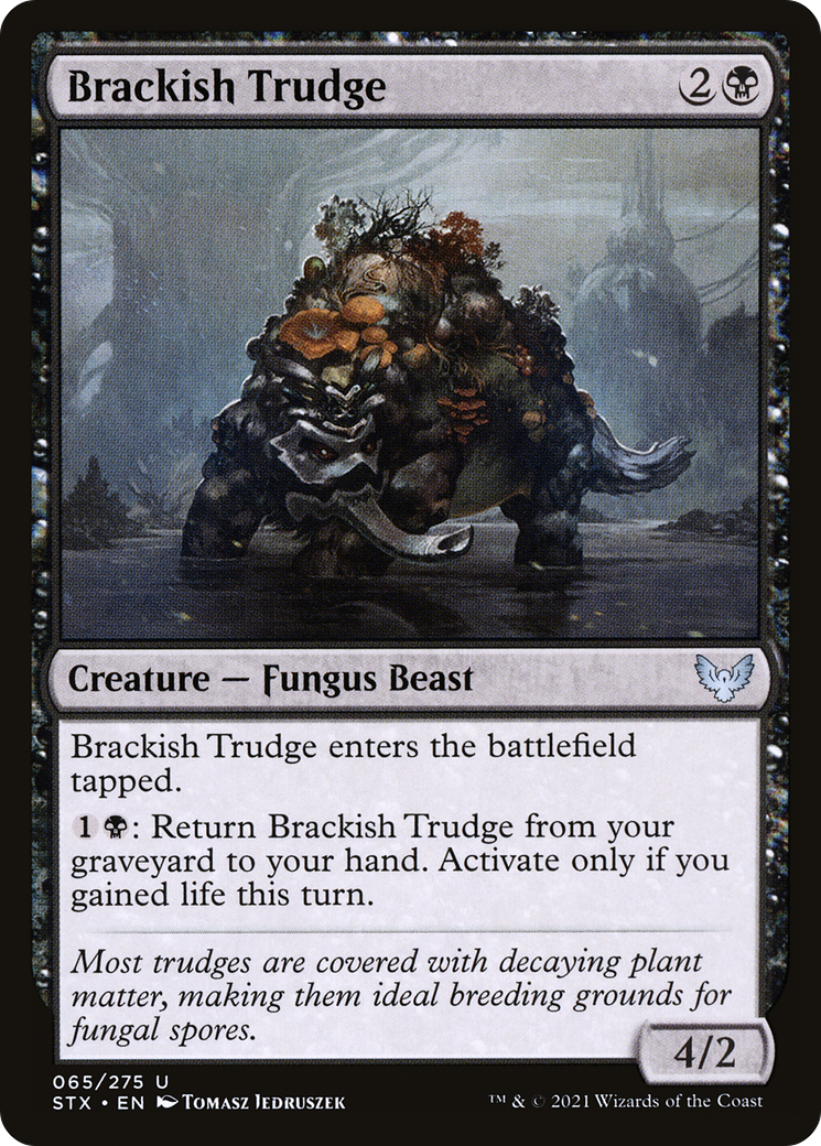 Brackish Trudge (STX-065) - Strixhaven: School of Mages Foil