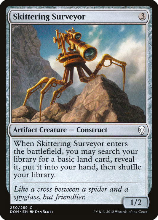 Skittering Surveyor (DOM-230) - Dominaria Foil