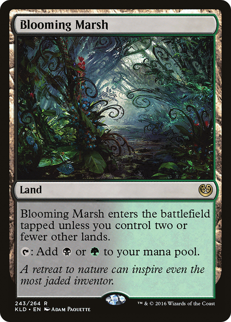 Blooming Marsh (KLD-243) - Kaladesh Foil