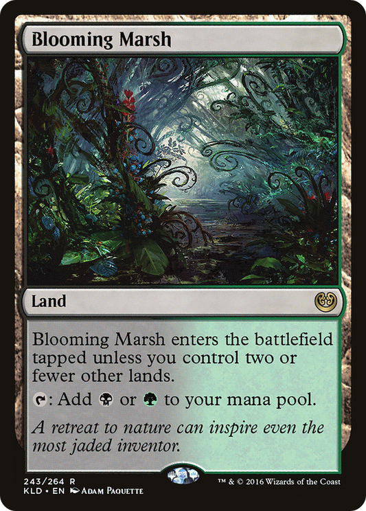 Blooming Marsh (KLD-243) - Kaladesh Foil