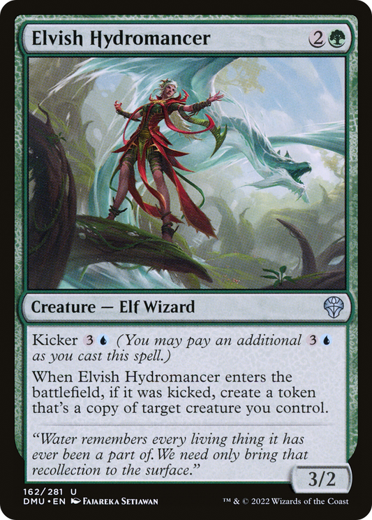 Elvish Hydromancer (DMU-162) - Dominaria United Foil