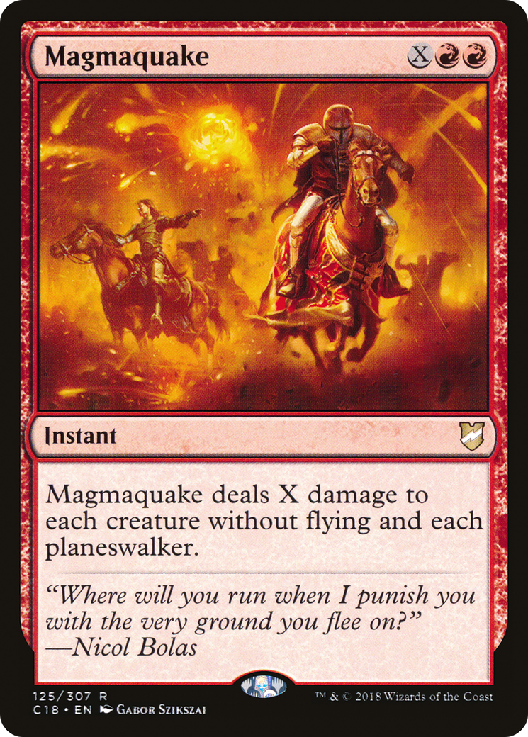 Magmaquake (C18-125) - Commander 2018