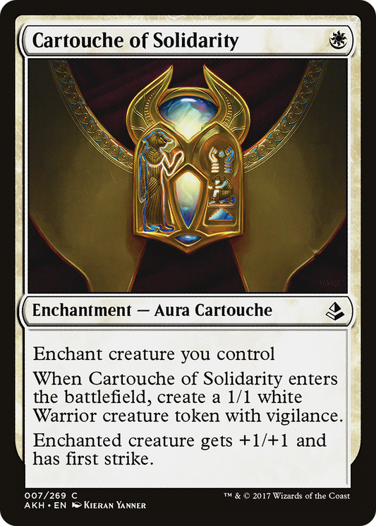 Cartouche of Solidarity (AKH-007) - Amonkhet