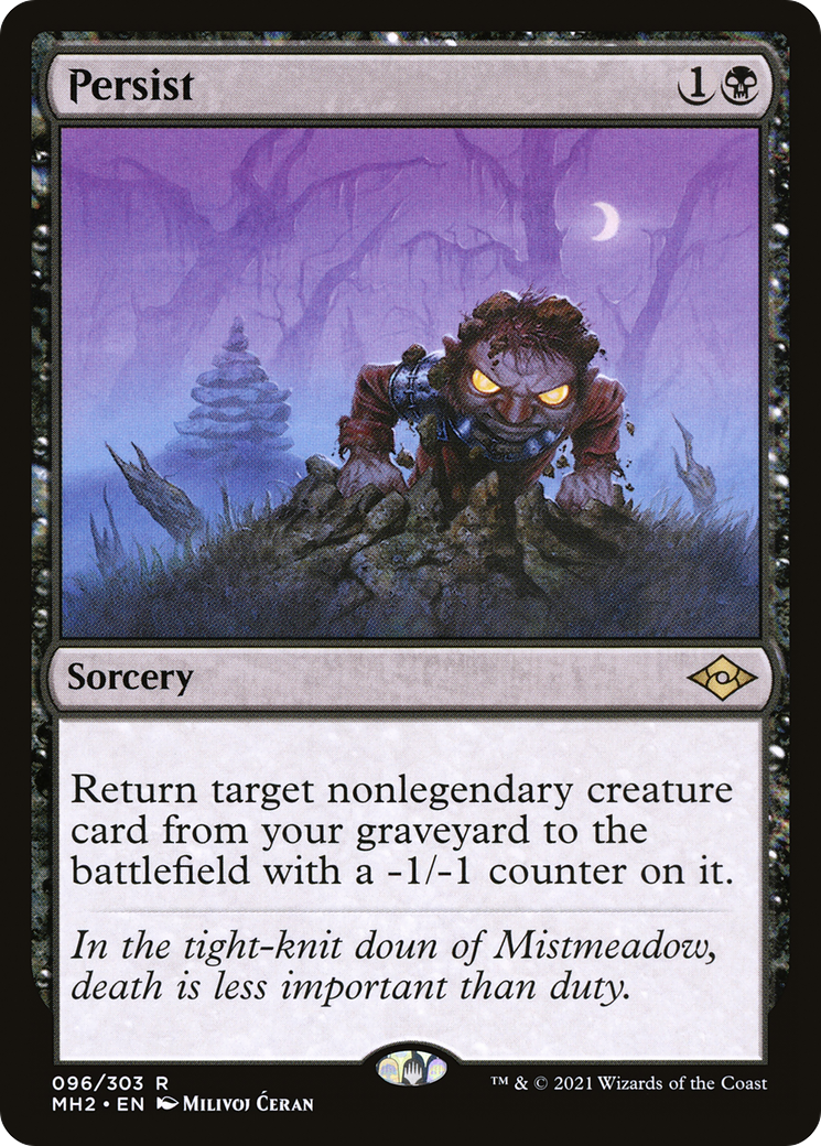 Persist (MH2-096) - Modern Horizons 2 Foil