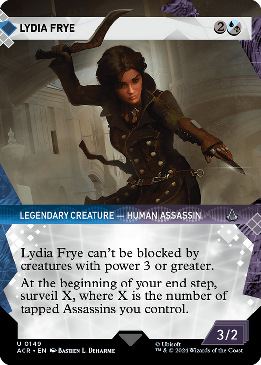 Lydia Frye (ACR-149) - Assassin's Creed: (Showcase) (Borderless) Foil