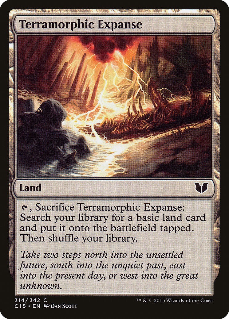 Terramorphic Expanse (C15-314) - Commander 2015