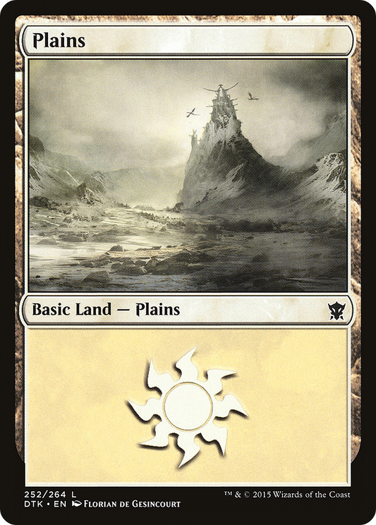 Plains (DTK-252) - Dragons of Tarkir