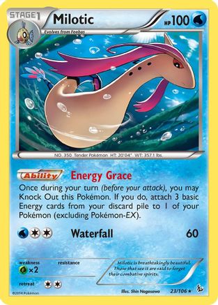 Milotic 23/106 - Flashfire Reverse Holofoil