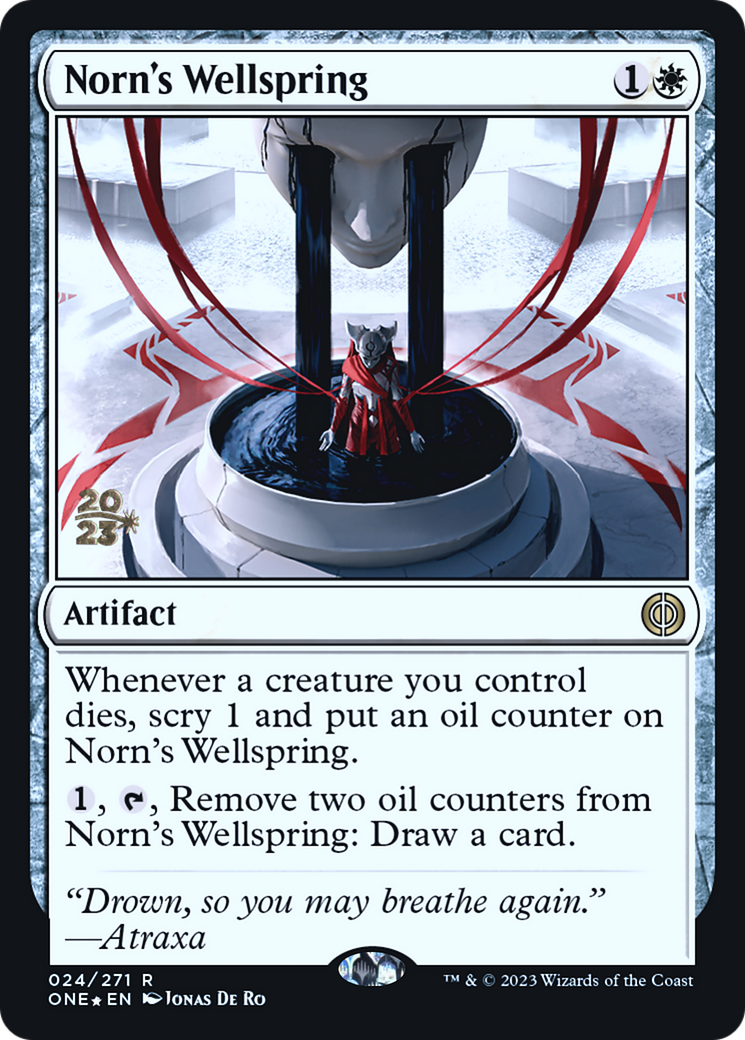 Norn's Wellspring (PONE-24S) - Phyrexia: All Will Be One Promos Foil