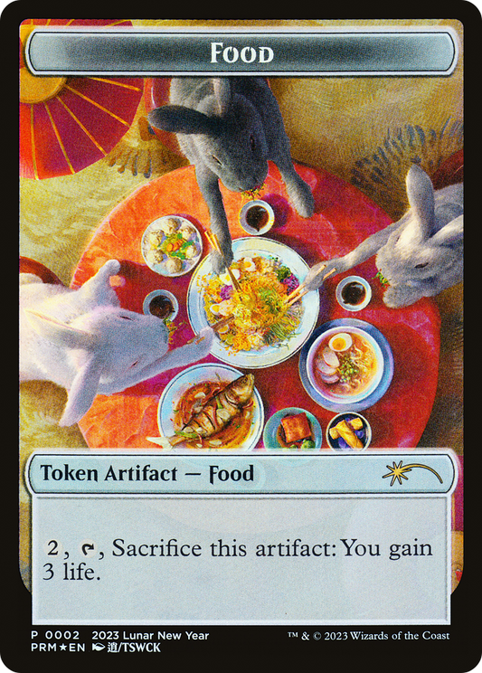 Food (PL23-002) - Year of the Rabbit 2023 Foil