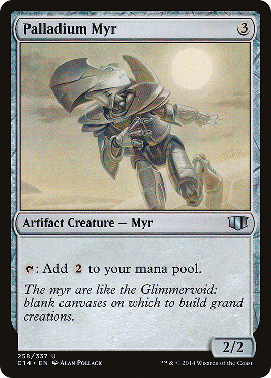 Palladium Myr (C14-258) - Commander 2014