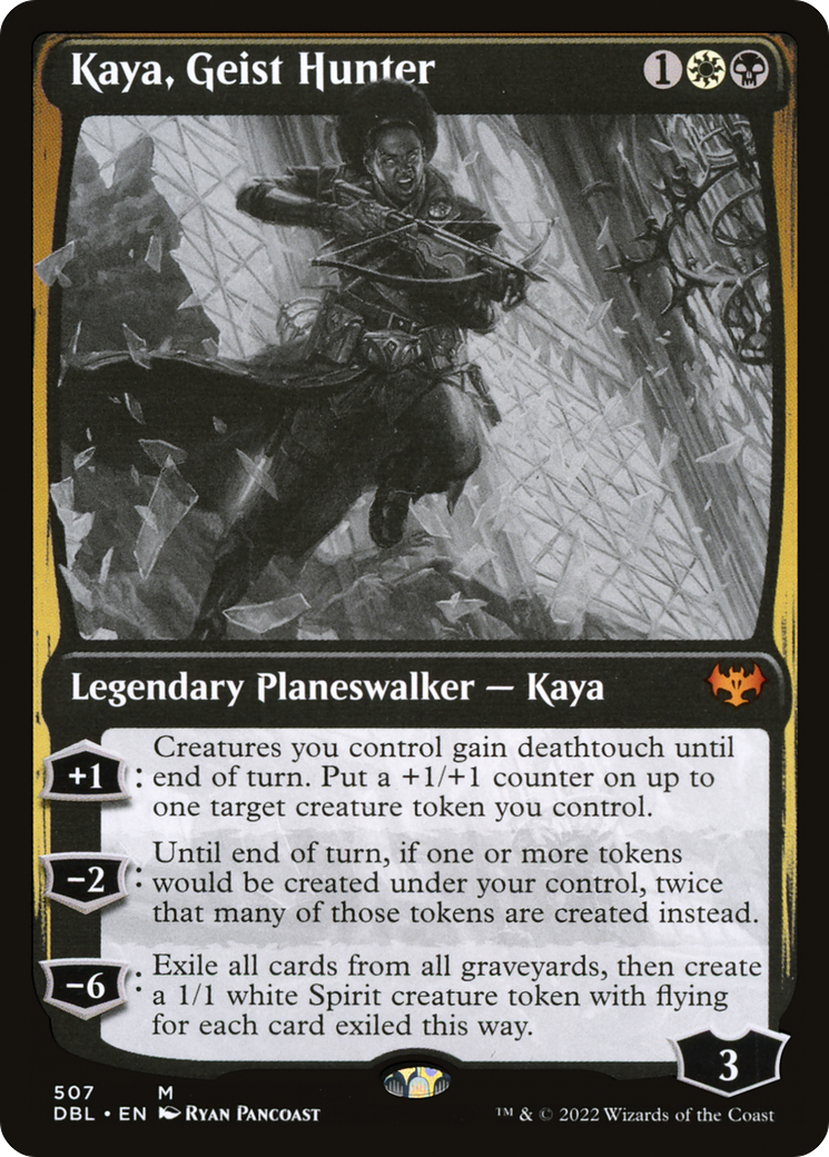 Kaya, Geist Hunter (DBL-507) - Innistrad: Double Feature