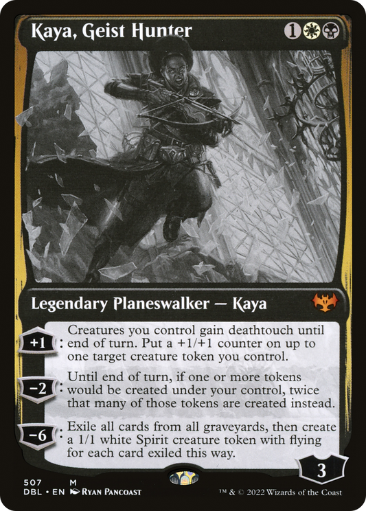 Kaya, Geist Hunter (DBL-507) - Innistrad: Double Feature