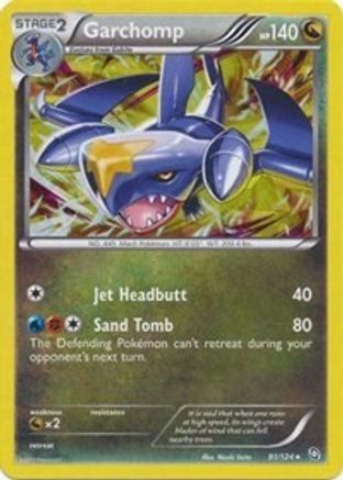 Garchomp - 91/124 (Cracked Ice Holo) 91 - Deck Exclusives Holofoil