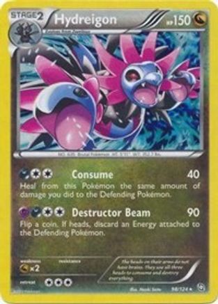 Hydreigon 098/124 - Deck Exclusives Holofoil - Holo Rare