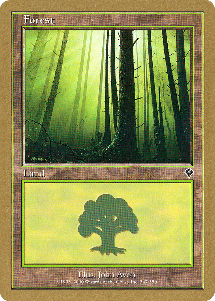 Forest (WC01-JT347) - World Championship Decks 2001