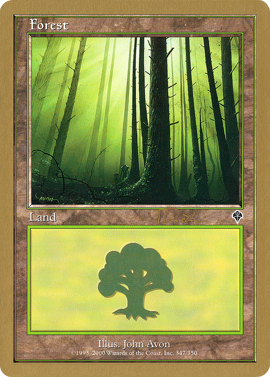 Forest (WC01-JT347) - World Championship Decks 2001