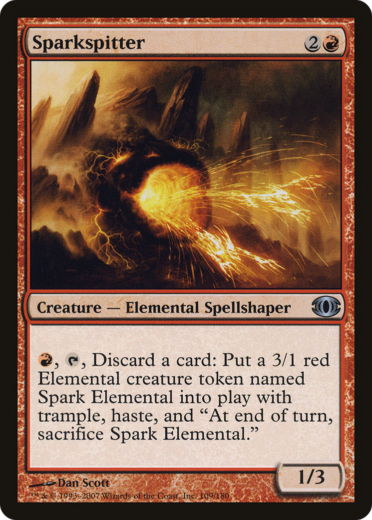 Sparkspitter  (FUT-109) - Future Sight Foil