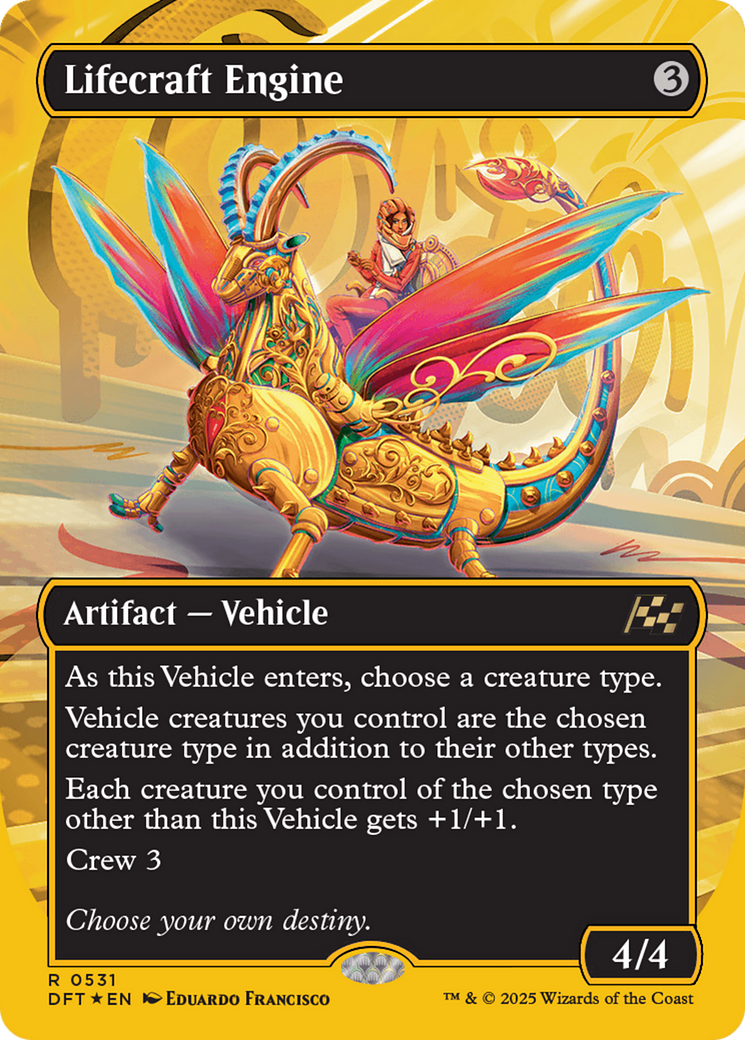 Lifecraft Engine  (Borderless)(DFT-531) - Aetherdrift Foil