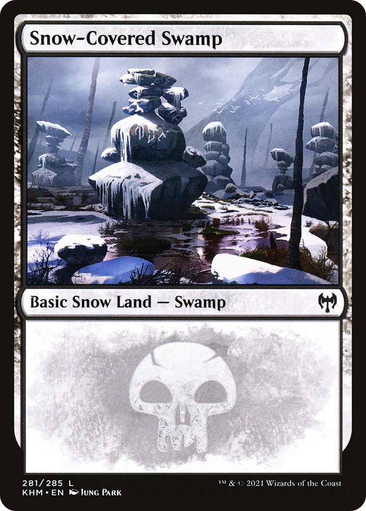 Snow-Covered Swamp  (KHM-281) - Kaldheim: (snow)