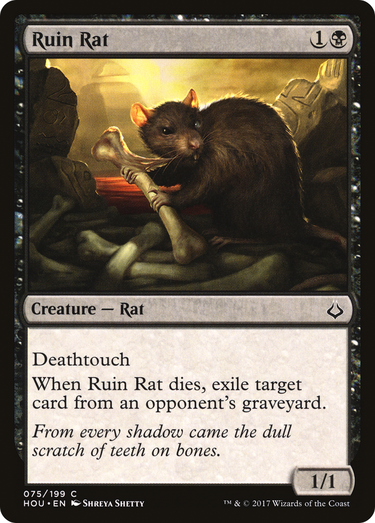 Ruin Rat (HOU-075) - Hour of Devastation Foil