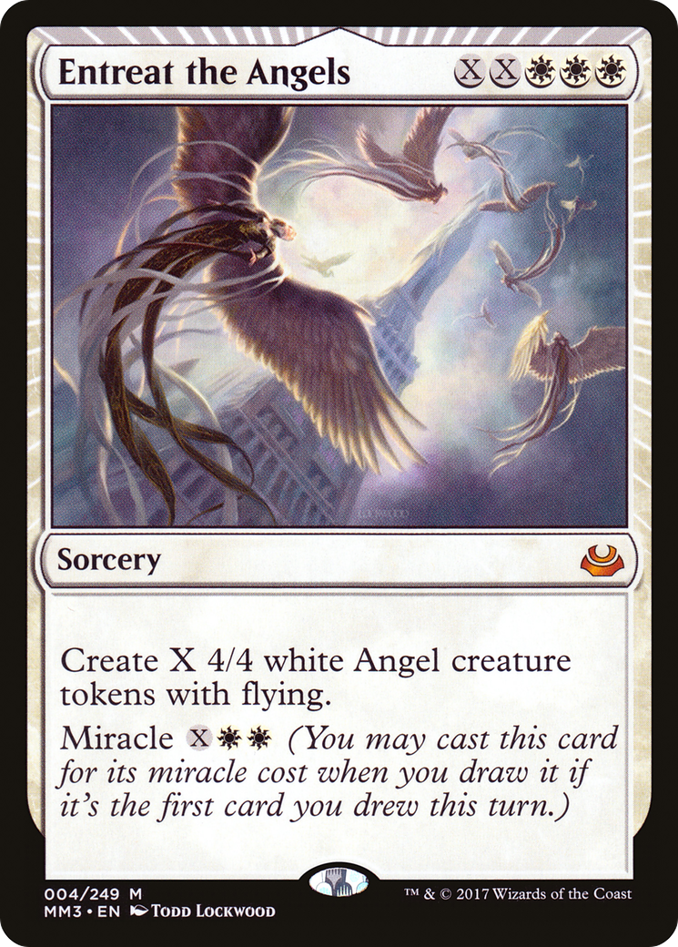 Entreat the Angels  (MM3-004) - Modern Masters 2017: (miracle) Foil