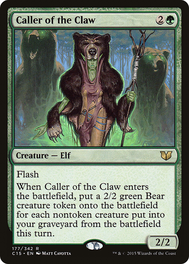 Caller of the Claw (C15-177) - Commander 2015