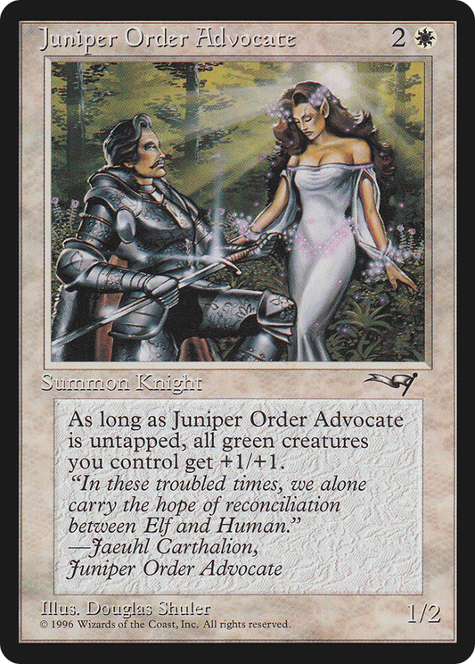 Juniper Order Advocate (ALL-006) - Alliances