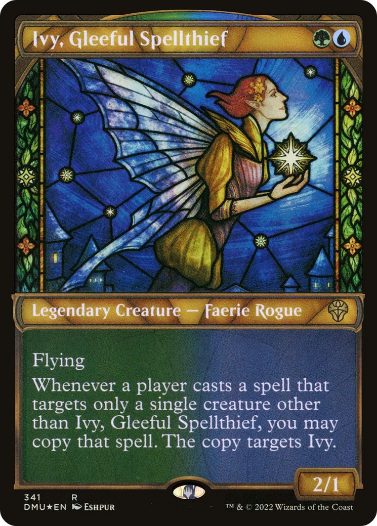 Ivy, Gleeful Spellthief (DMU-341) - Dominaria United: (Showcase) Foil