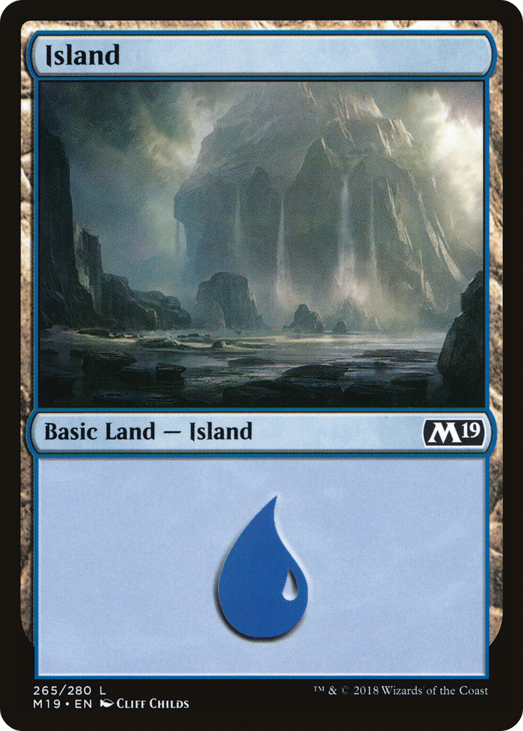 Island (M19-265) - Core Set 2019