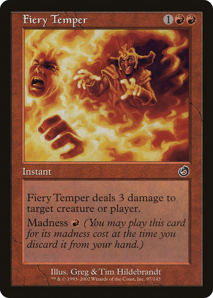 Fiery Temper (TOR-097) - Torment Foil