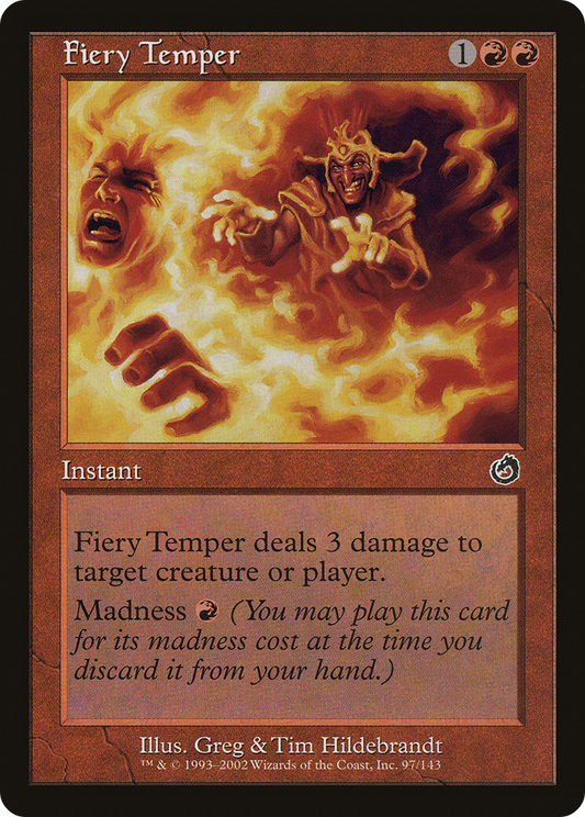 Fiery Temper (TOR-097) - Torment Foil