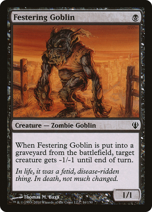 Festering Goblin (ARC-016) - Archenemy