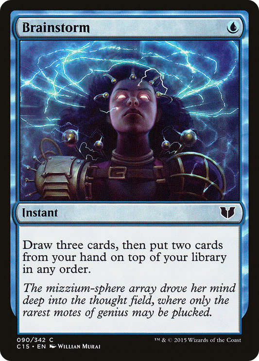 Brainstorm (C15-090) - Commander 2015